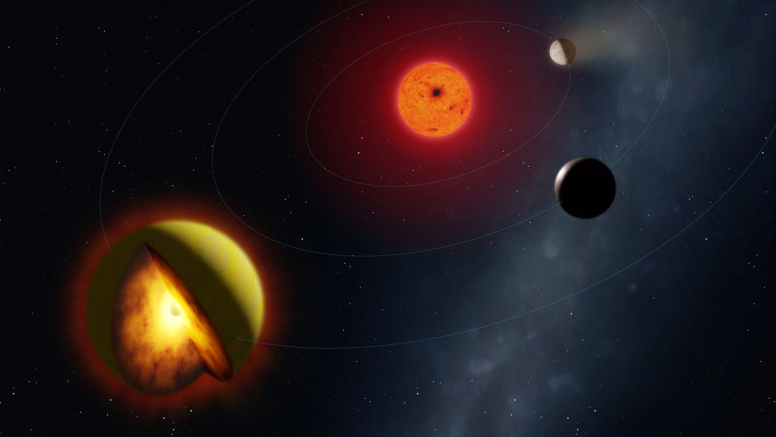 'Stinky' molten planet which is a vision of hell spotted by astronomers