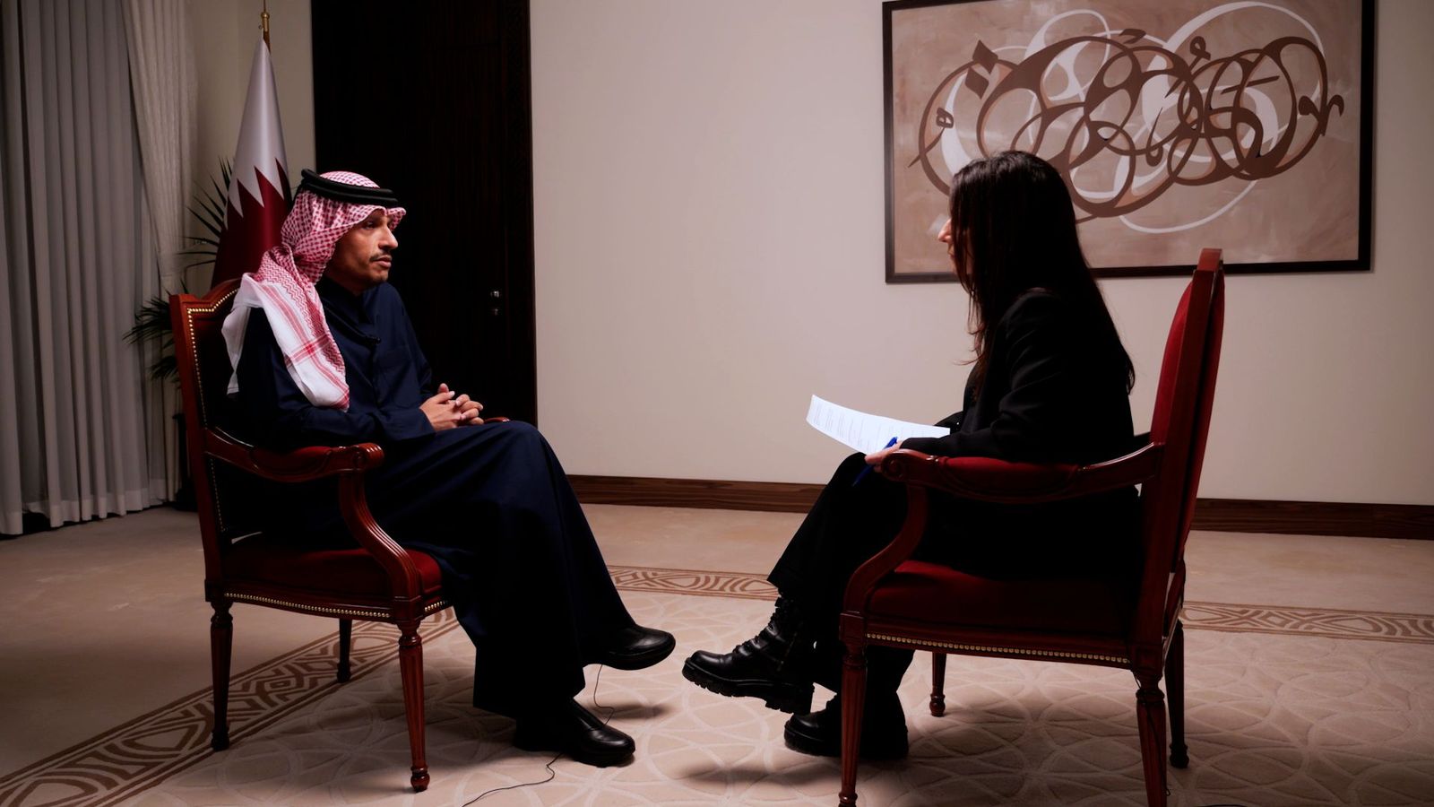 Iran's miscalculation has 'destroyed everything', Qatar's PM says