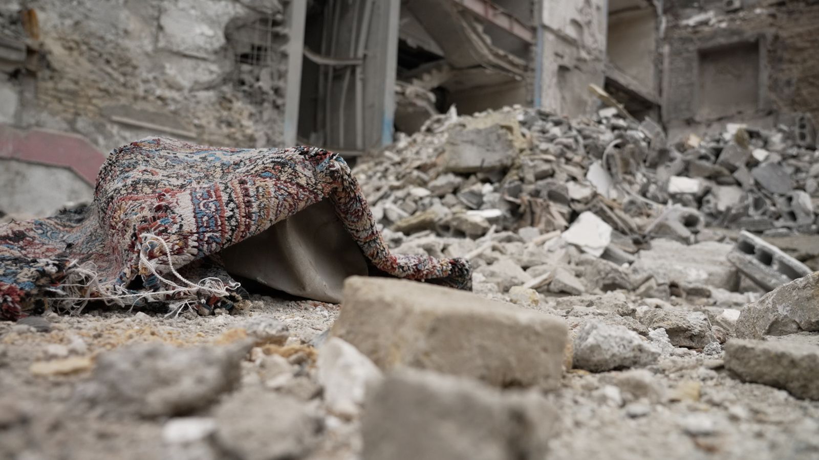 Tehran is dotted with the scars of war - but Iran's government seems firmly in control