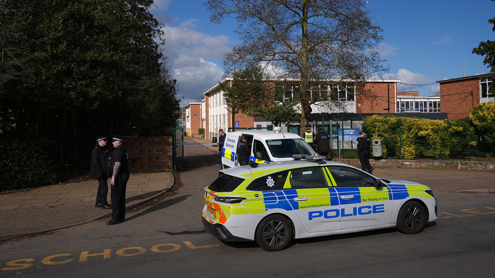 Boy charged with attempted murder after Norfolk school stabbing appears in court