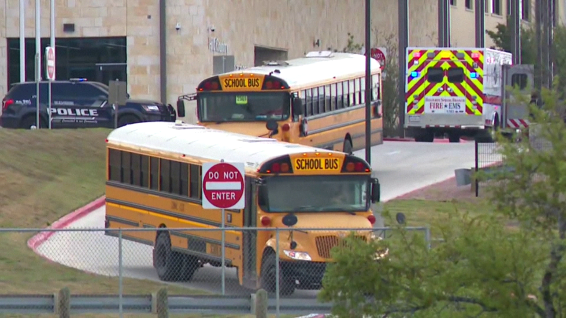 Boy shoots teacher at Texas school