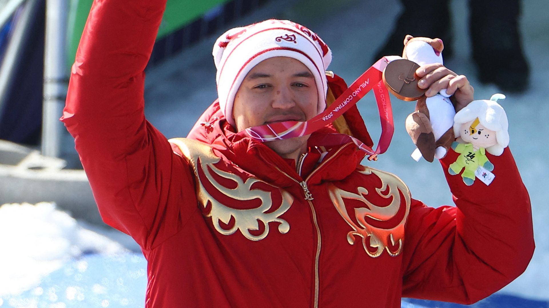 Russian athletes back on podium after winning Winter Paralympic medals