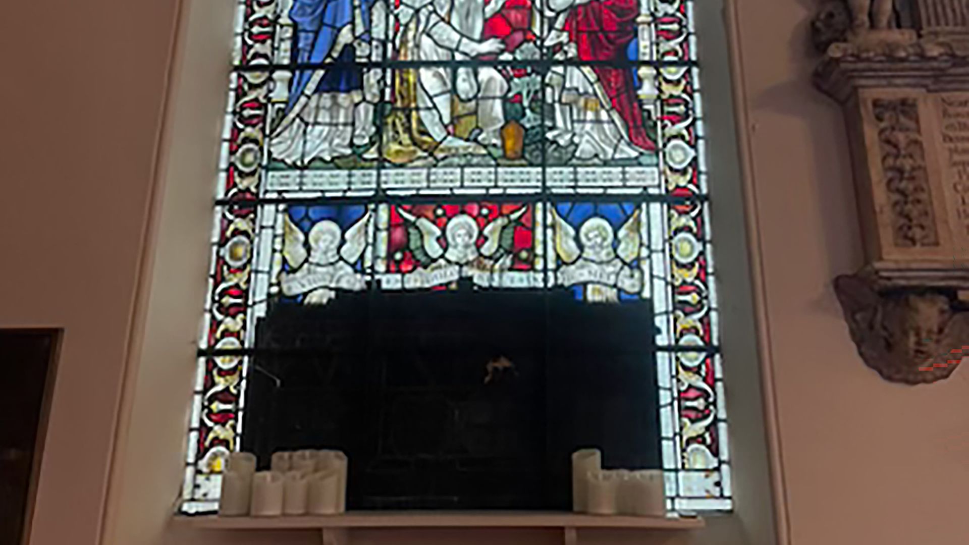 Man who broke into Grade Il-listed church and smashed stained glass window fined £11k
