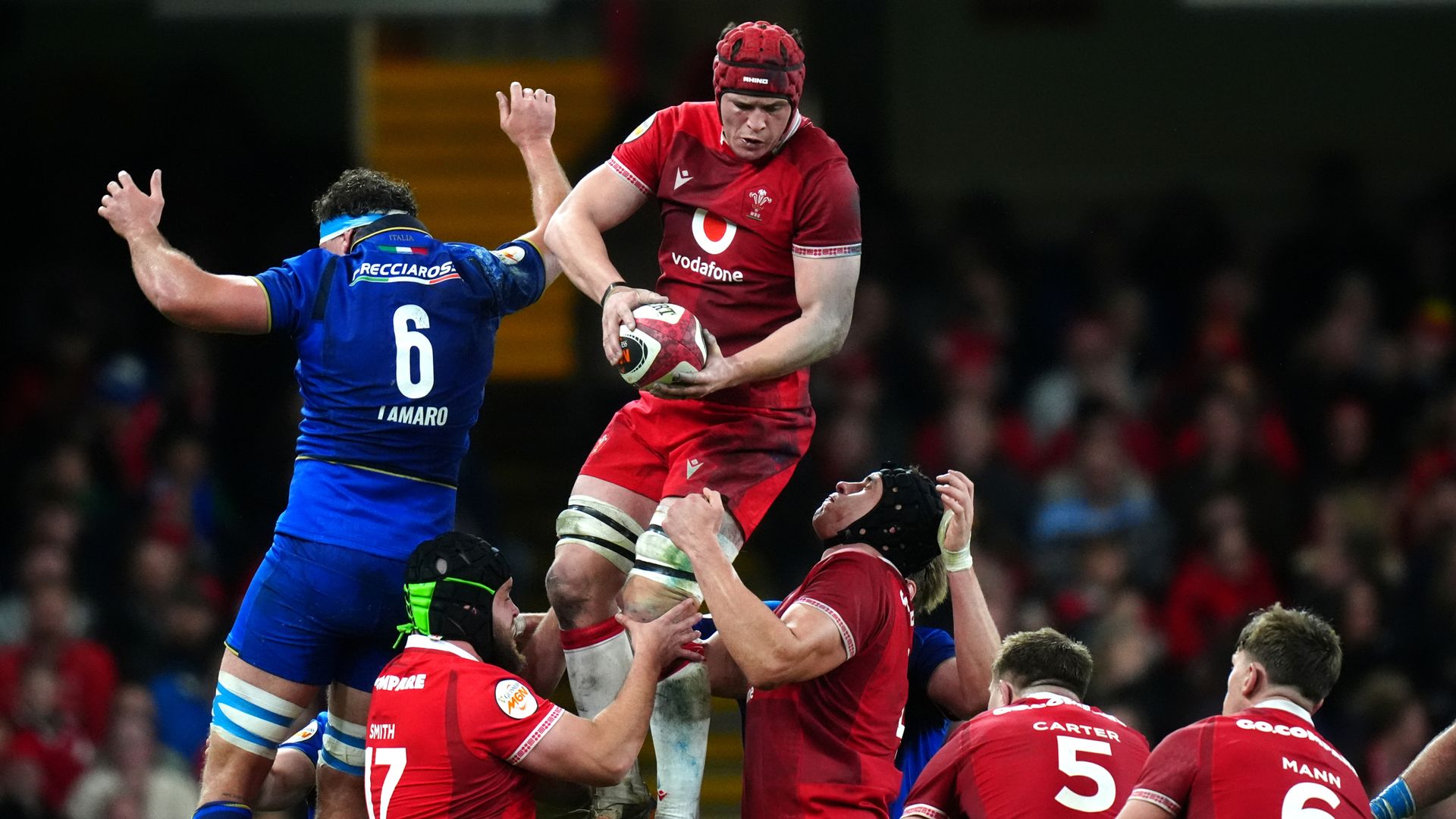 <a href="https://www.skysports.com/rugby-union/live-blog/12040/13518138/six-nations-live-france-vs-england-ireland-vs-scotland-wales-vs-italy-scores-and-updates-in-super-saturday-finale">Wales set for Italy victory with Ireland fans cheering for England win over France</a>