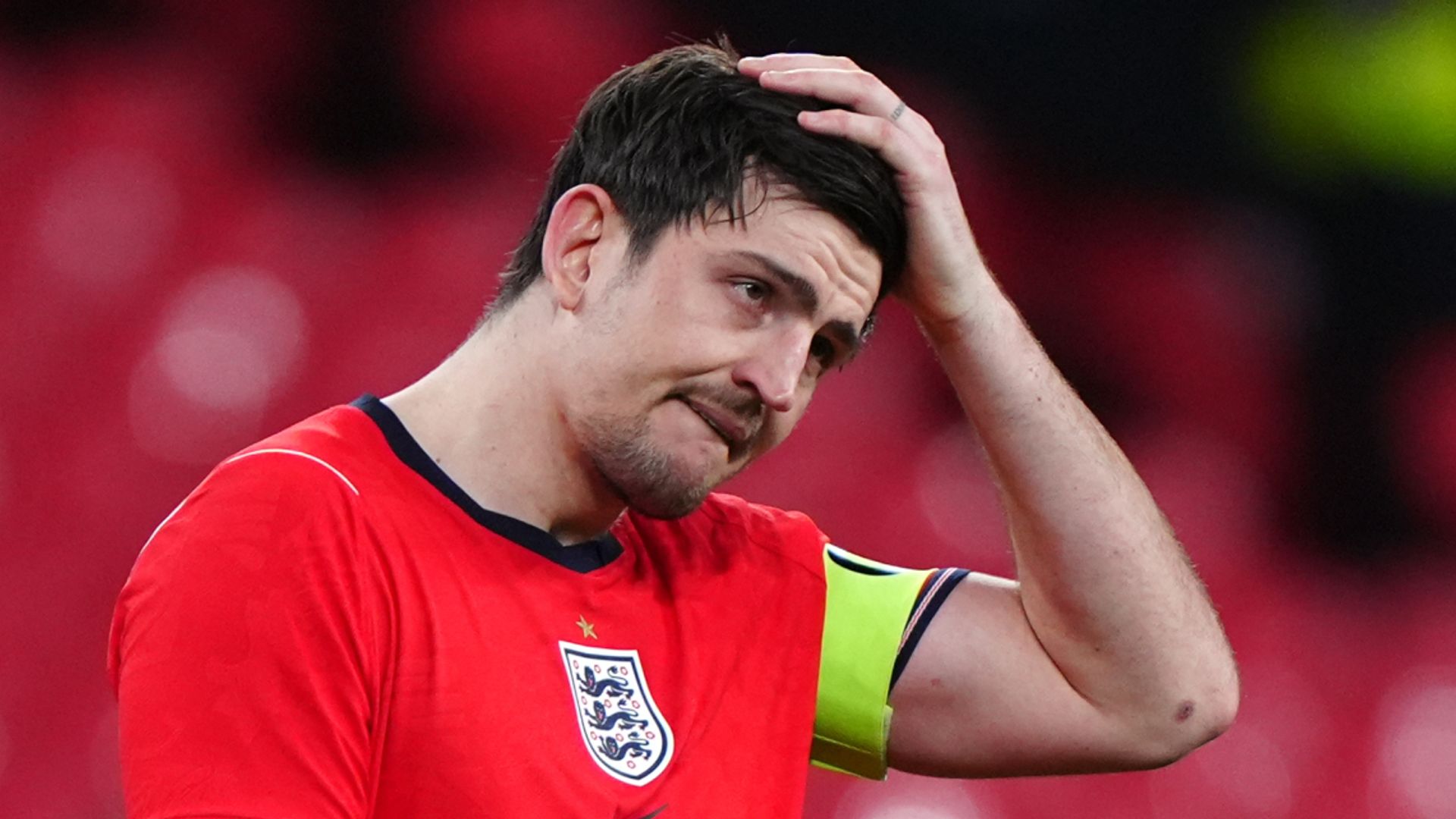 Maguire 'shocked and gutted' to be left out of England World Cup squad