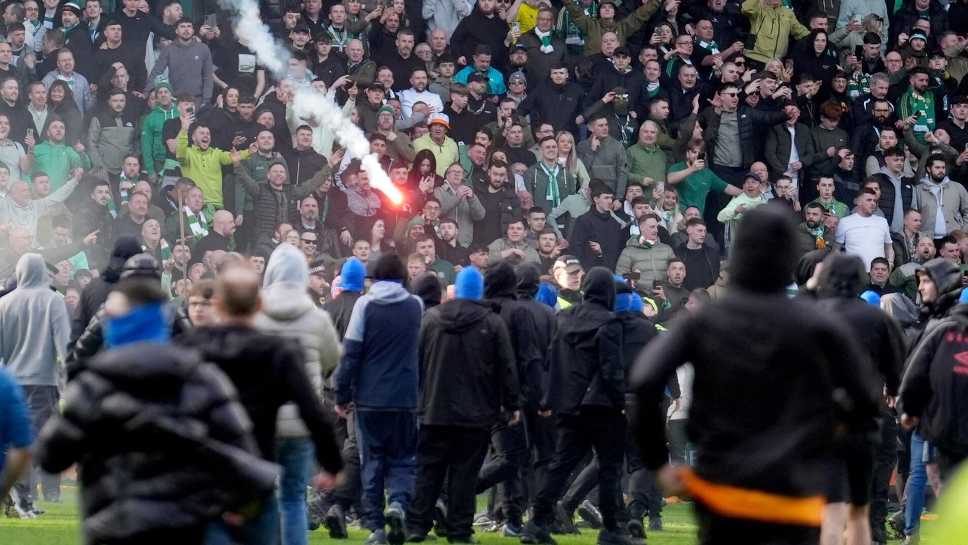 Celtic and Rangers charged by SFA over trouble after Scottish Cup game at Ibrox