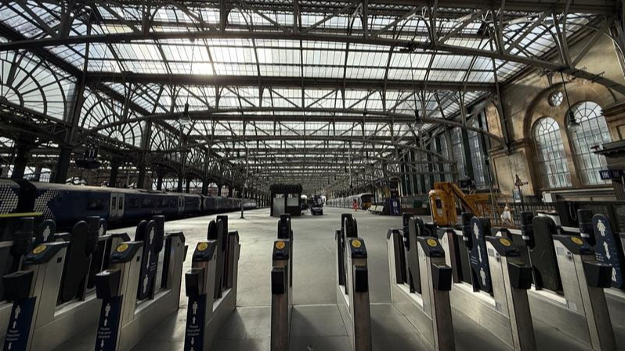 Glasgow Central station to partially reopen after devastating fire ...