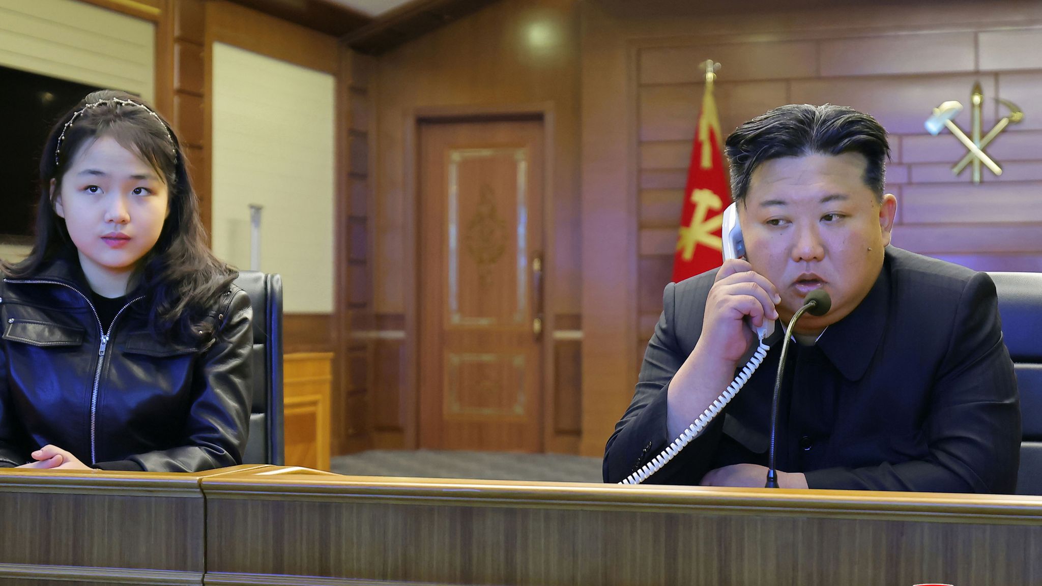 Kim Jong Un watches missile tests with his daughter touted as next ...