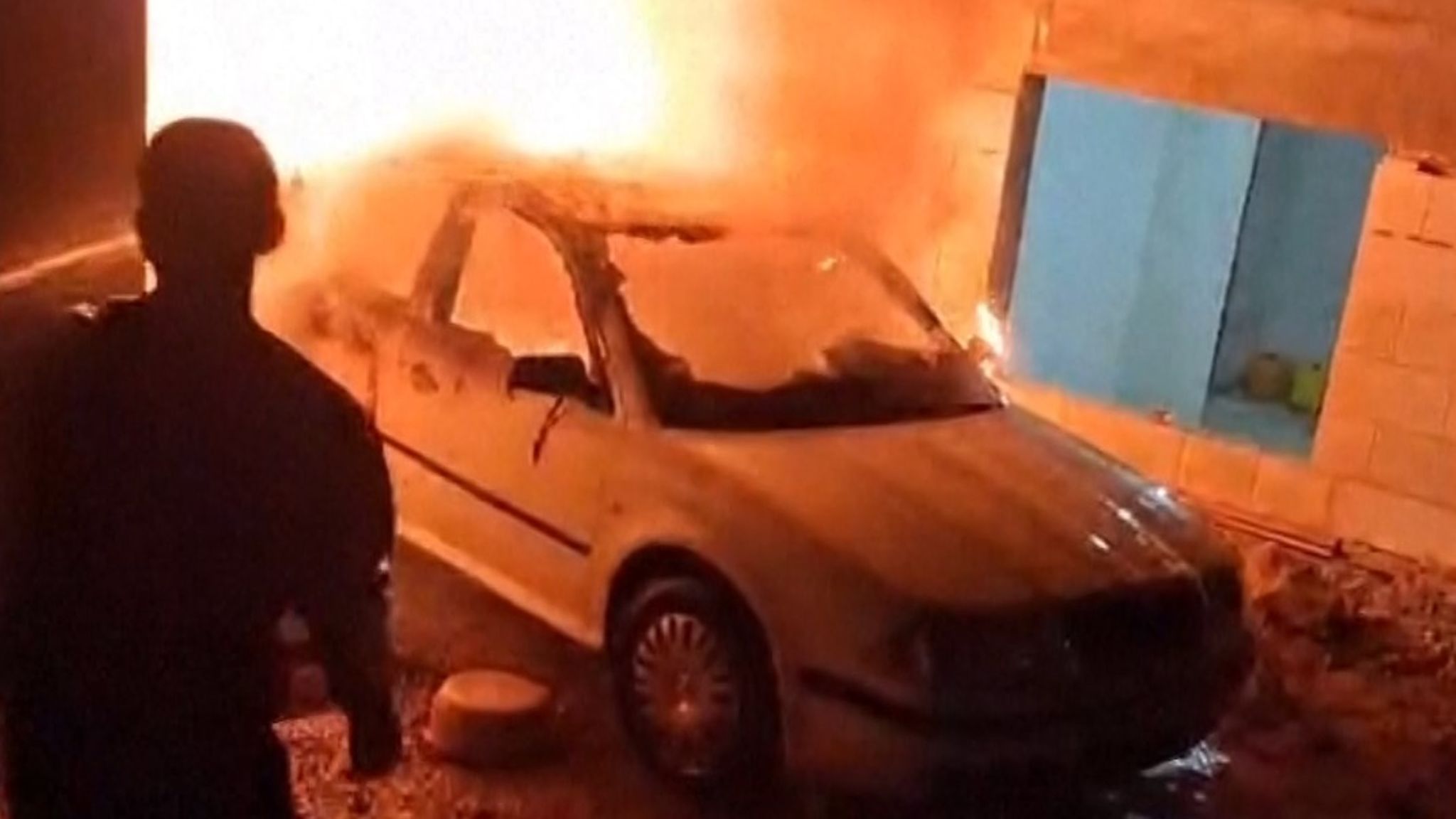 Cars and homes burnt as Israeli settlers rampage through occupied West ...