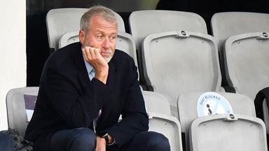 Roman Abramovich attends the UEFA Women's Champions League Final. Photo: AP