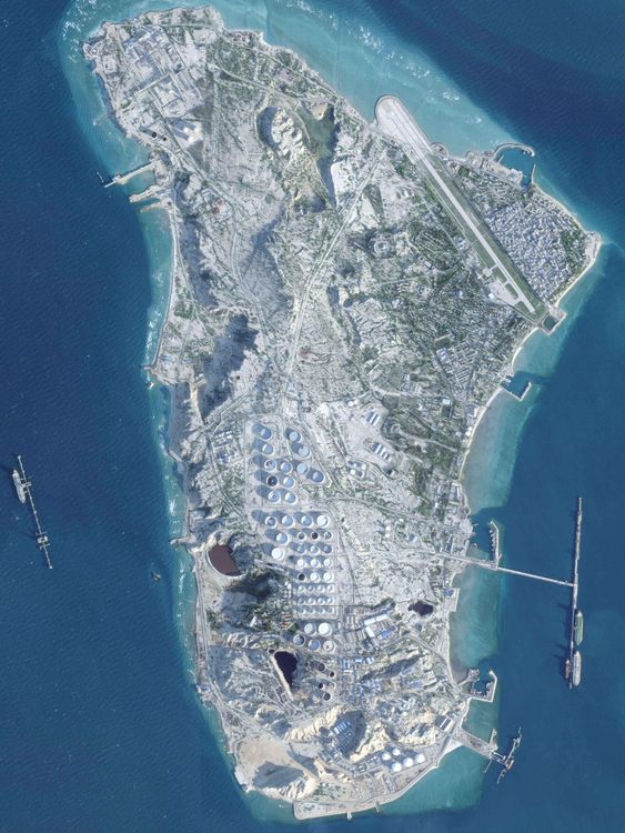 Kharg Island. Pic: Planet Labs PBC via AP