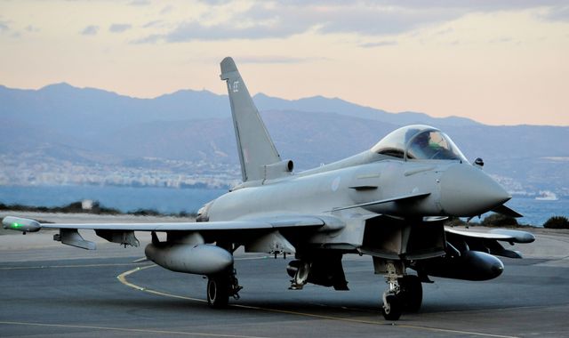 RAF base in Cyprus hit by suspected drone strike, Ministry of Defence says