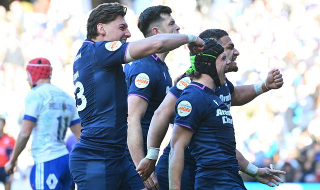 Scotland 50-40 France: Seven-try mauling ignites Six Nations title race as Les Bleus' Grand Slam goes up in smoke