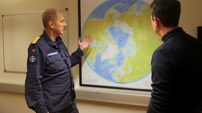 Vice Admiral Rune Andersen runs base operations