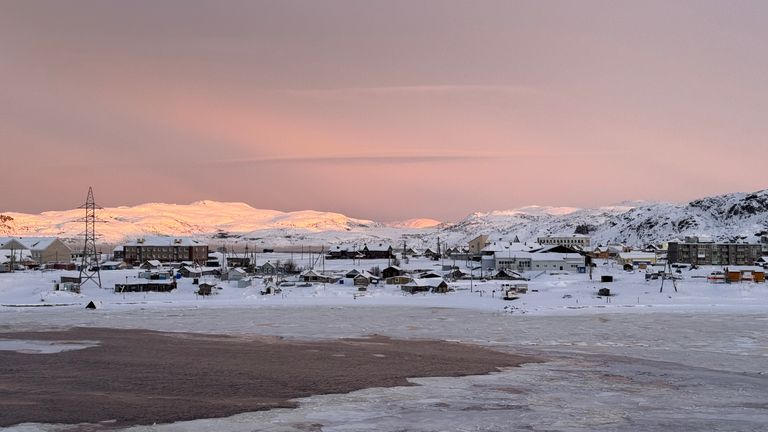 The sole tourist town on Russia's Arctic coast – where tension