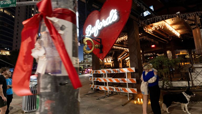Buford's bar where the shooting took place. Pic: Reuters