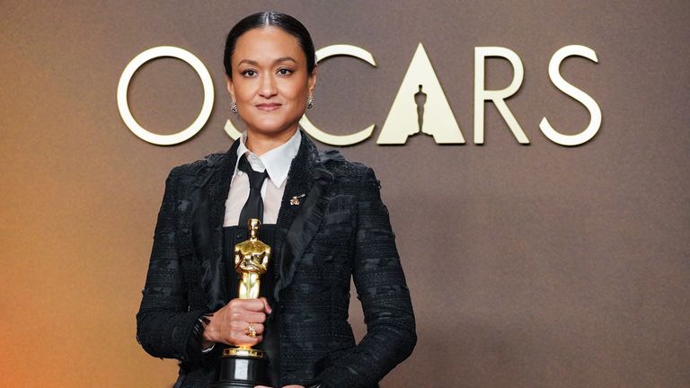 Please stand for Autumn Durald Arkapaw. Pic: AP