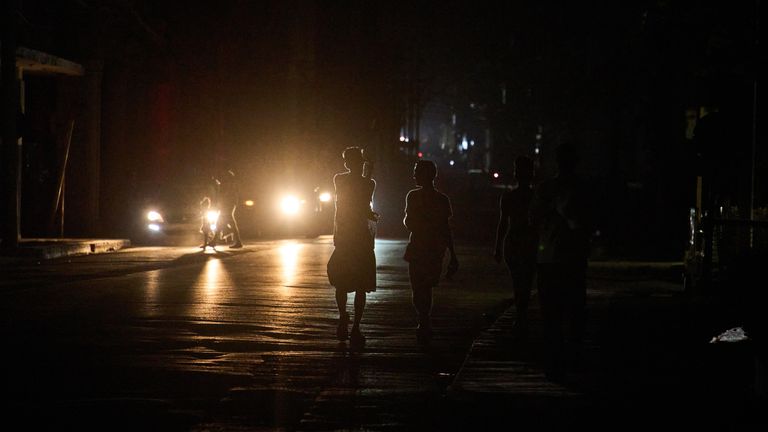 Daily blackouts have become a way of life in Cuba. Pic: AP