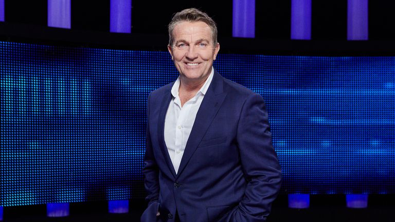 Bradley Walsh hosts The Chase. Pic: Matt Frost/ ITV
