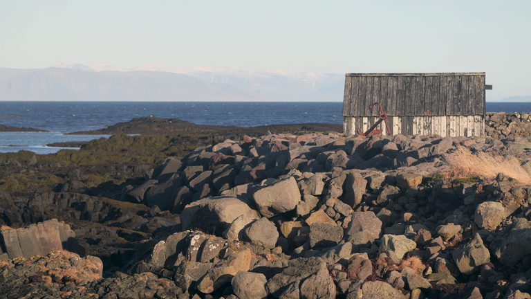 Iceland sits on the edge of the Arctic Ocean