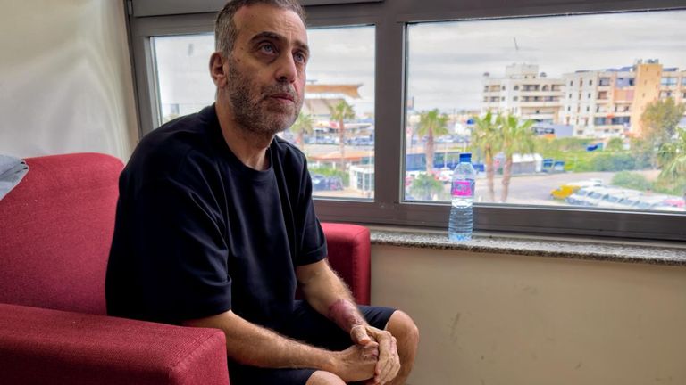 Mohammad Kobeissi's son died as he slept when an airstrike hit their flat