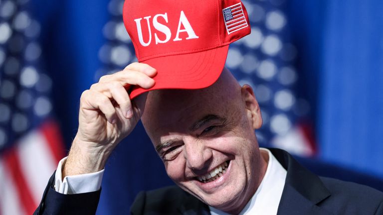 FIFA president Gianni Infantino. File pic: Reuters