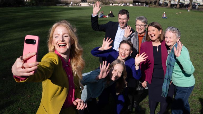 The Greens were recently victorious in Gorton and Denton. Pic: PA