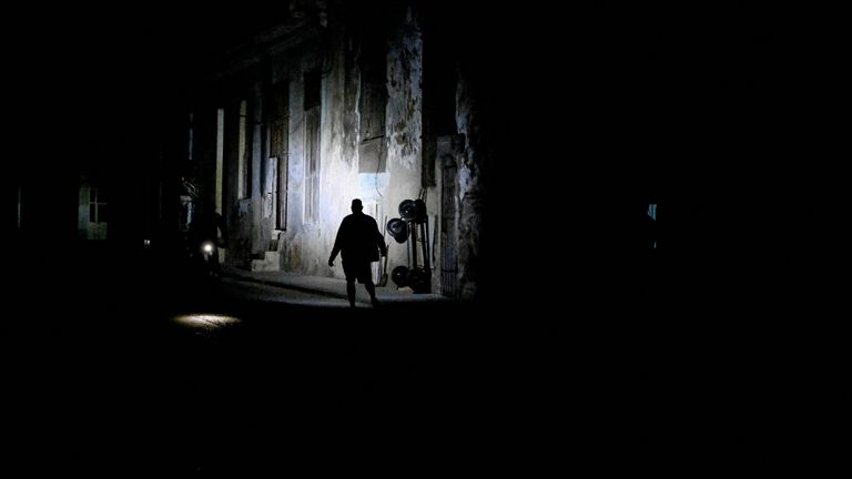 Cuba left in darkness after third power cuts in a month