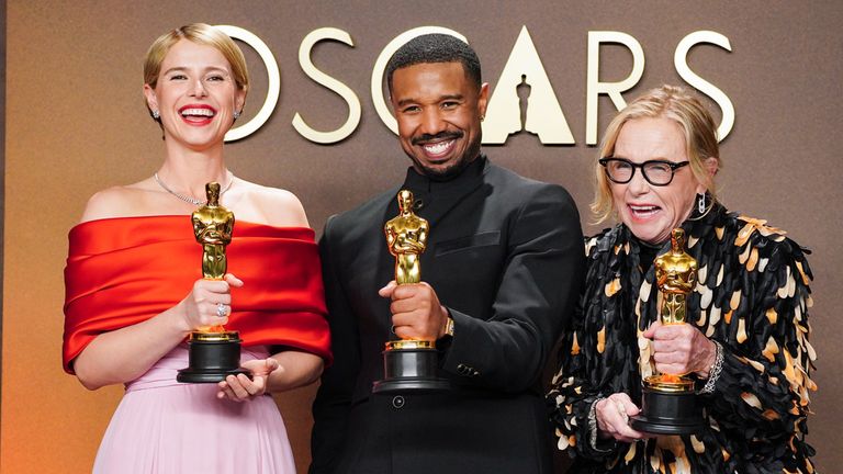 One Battle After Another was the big Oscars winner with six awards, while K-pop Demon Hunters won two awards.