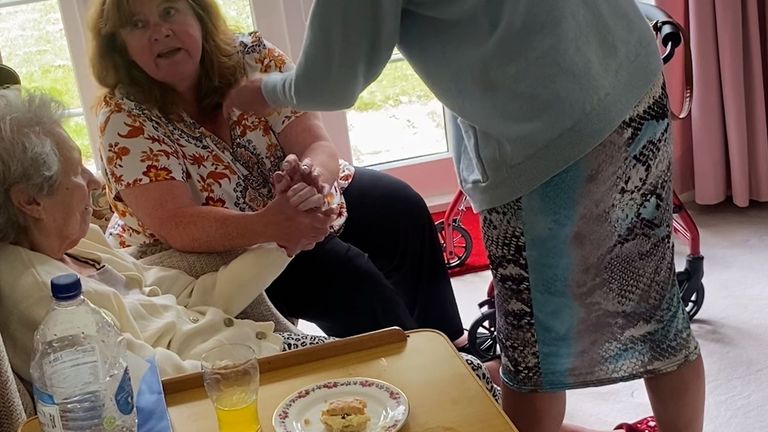 Hidden camera footage of Joan Green