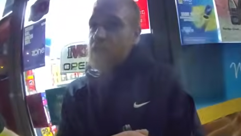 He was then arrested by police officers on their arrival. Pic: West Midlands Police