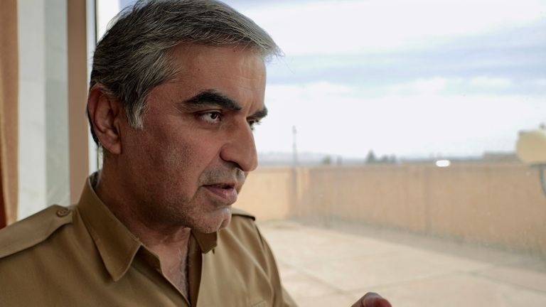 Karim Parwizi says the war has provided a chance to win freedom for the Kurdish people
