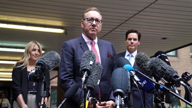 Spacey. File pic: PA