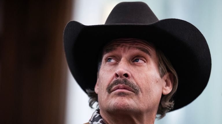 Kid Rock's home has attracted visits from US army helicopters. Pic: Reuters