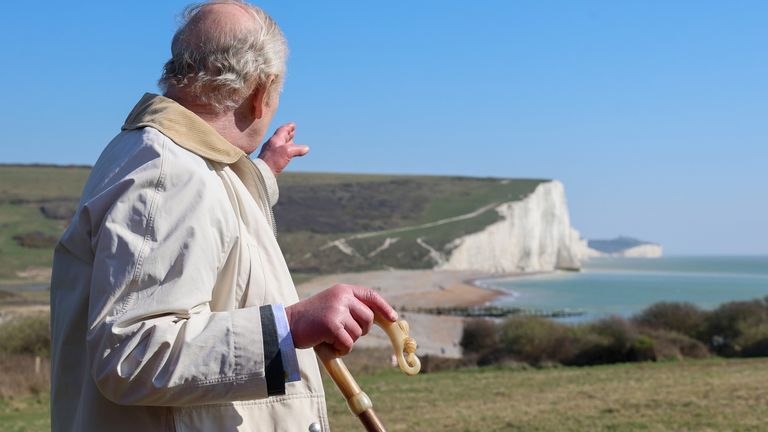 Seven Sisters Ulusal Doğa Koruma Alanı, dünya çapında nadir habitatlara ev sahipliği yapmaktadır. Resim: PA