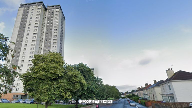 Man appears in court charged with murder of woman at Glasgow block of flats