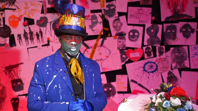 Eugene Ankomah, sanat eserinin bıçak suçlarını azaltmada rol oynayabileceğine inanıyor