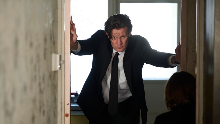 Matt Smith in The Death Of Bunny Munro. Pic: Sky UK/ Clerkenwell Films