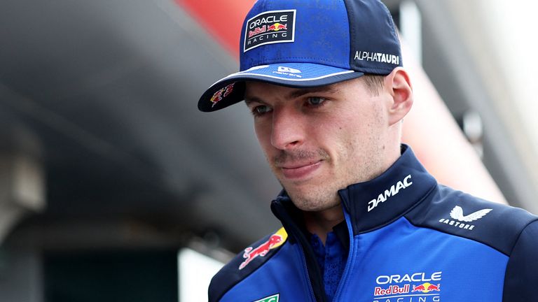 Verstappen is a four-time world champion. Pic: Reuters