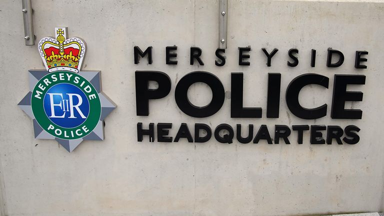 Merseyside Polis Merkezi. Dosya resmi: PA