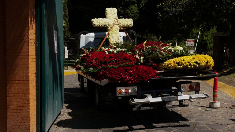 Wreaths at funerals. Image: Reuters