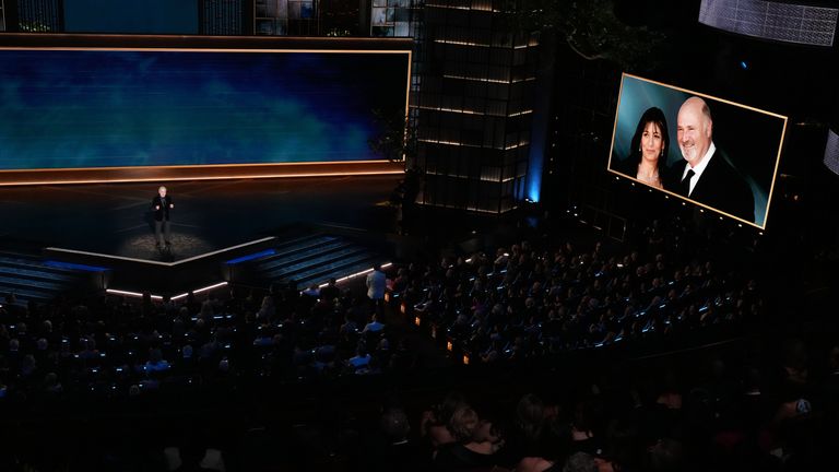 A night to remember those we have lost. Pic: AP