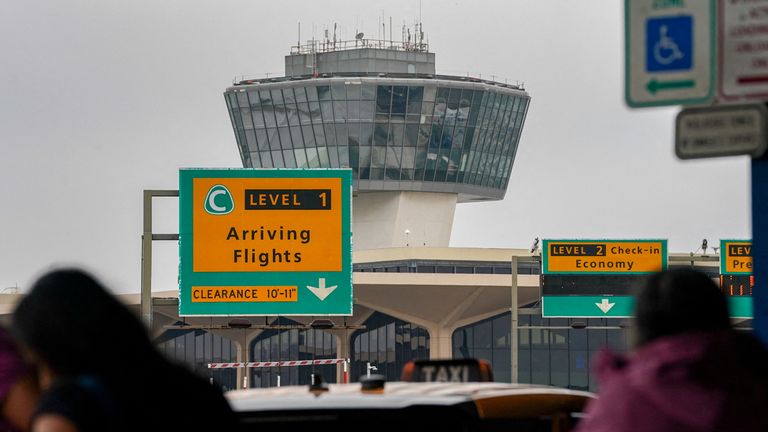 A general view of Newark Liberty International Airport. File pic: Reuters