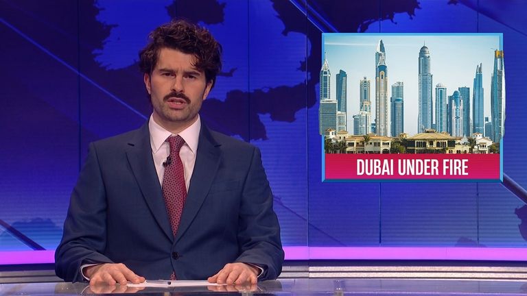 Paddy Young, Hafta Sonu Güncellemesi'nin sunumunu yaptı. Resim: Gökyüzü