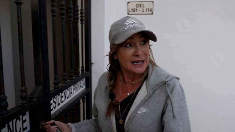 Gwinnett told Sky News she was not in the UK "because I've got an appeal going on".