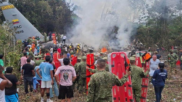 Colombia Military Plane Crash Kills 66, Sparks Modernization Debate