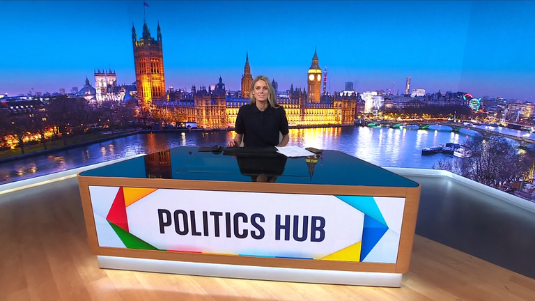 Sky's Ali Fortescue presents Politics Hub