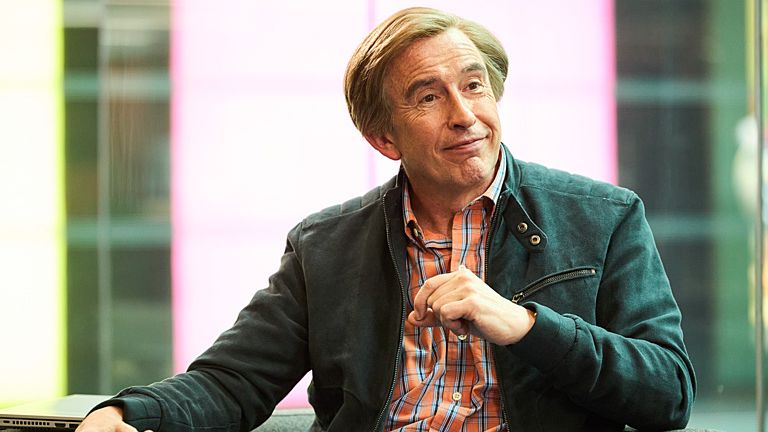 Steve Coogan as Alan Partridge in How Are You? It's Alan (Partridge). Pic: BBC/ Baby Cow/ Matt Frost