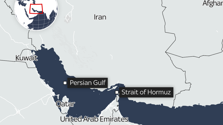 Iran has threatened any ships going through the Strait of Hormuz