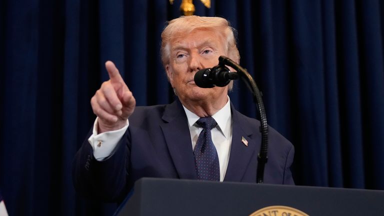 Donald Trump is now estimated to be the world's 645th richest billionaire. Pic: AP